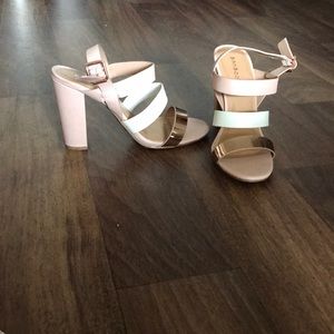 Powdered Pink Brunch Heels